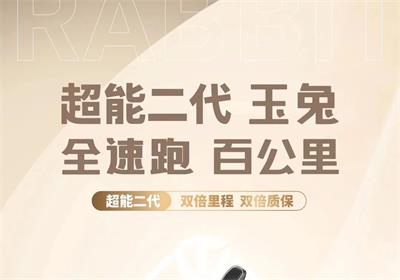 騎玉兔，兔年跑得更遠