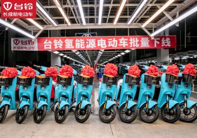 臺(tái)鈴氫能源電動(dòng)車(chē)批量下線！